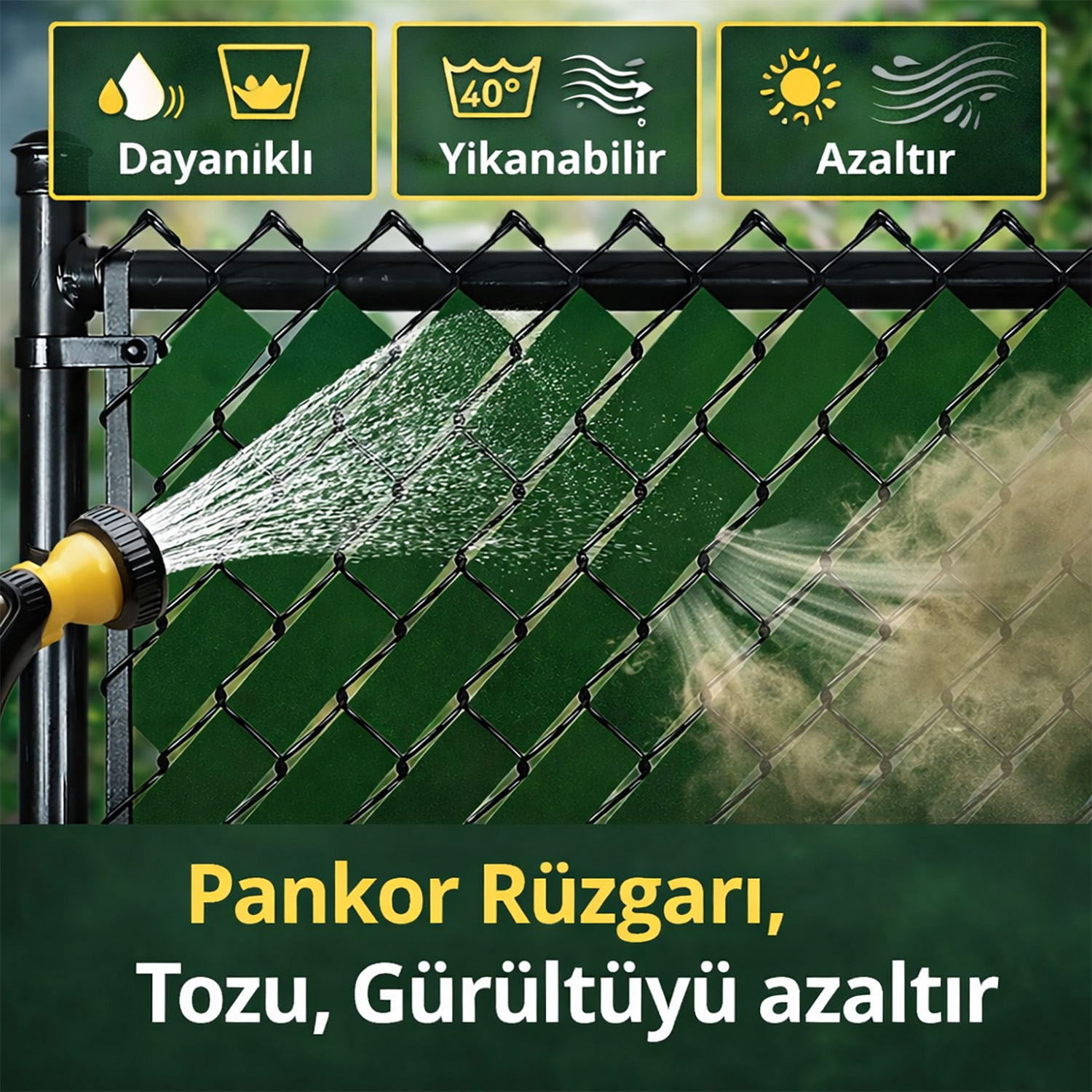 örgü tel kapatma örtüsü 